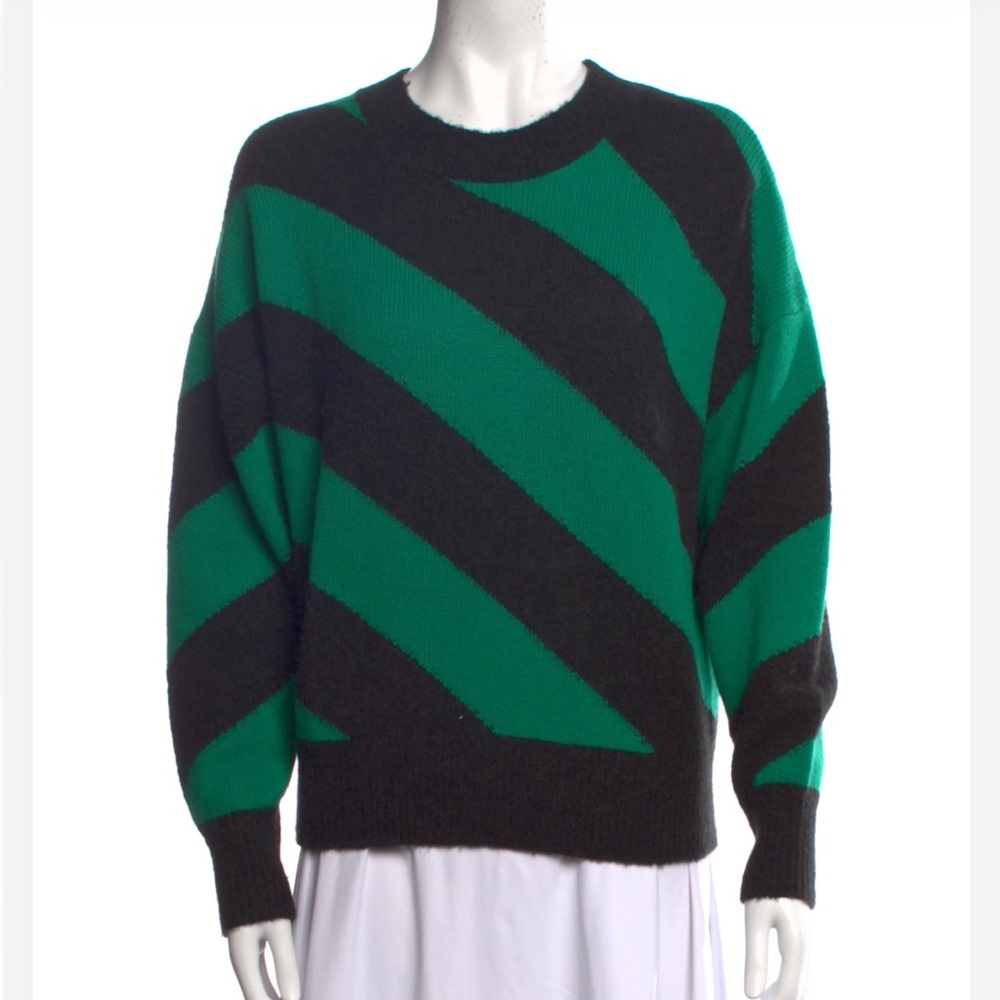 NWT Claire V. Wool Striped Sweater S $285
